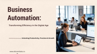 Business Automation: Revolutionising Productivity in the Digital Era