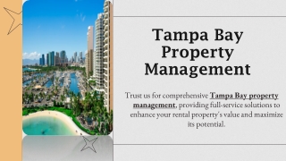 Tampa Bay Property Management