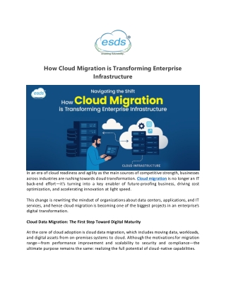 How Cloud Migration is Transforming Enterprise Infrastructure