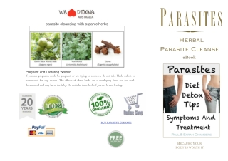 Herbal Parasite Cleanse Ebook