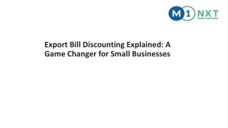 Export Bill Discounting Explained- A Game Changer for Small Businesses