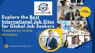 Explore the Best International Job Sites for Global Job Seekers