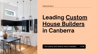 Trusted Custom House Builders Committed to Your Vision