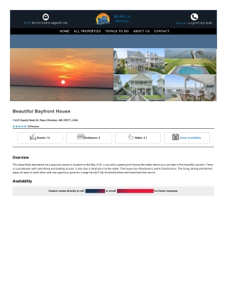 Vacation Rentals Bay St Louis MS