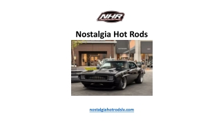 Nostalgia Hot Rods