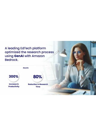 Achieving a 300% Productivity Boost: How an EdTech Leader Leveraged GenAI with