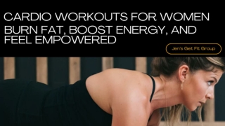 Cardio Workouts For Women