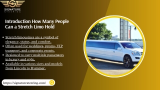How Many People Can a Stretch Limo Hold