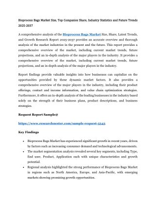 Bioprocess Bags Market