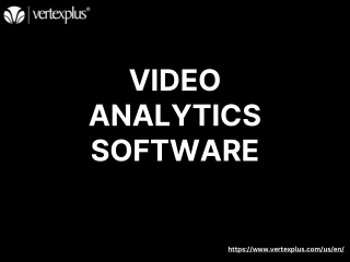 Empower Your Security Infrastructure with Cutting-Edge Video Analytics Software