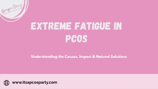 Extreme Fatigue in PCOS