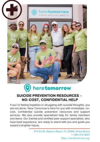 _Here Tomorrow Suicide Prevention Resources – No-Cost, Confidential Help