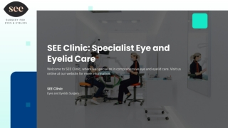 Trusted Private Eye Surgery & Ophthalmic Treatments in London