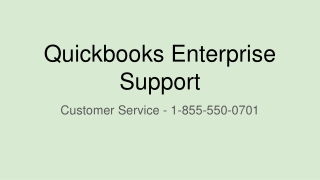 QuickBooks Enterprise Support | 24/7 Expert Help