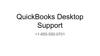 QuickBooks Desktop Support