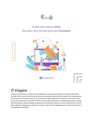 IT Empire  software houses in dubai