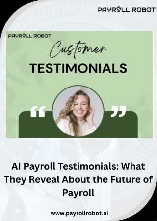 What People Are Saying About AI Payroll — And What It Means for the Future