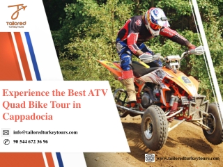 Experience the Best ATV Quad Bike Tour in Cappadocia