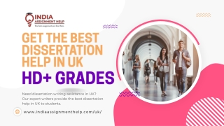 Get The Best Dissertation Help In UK