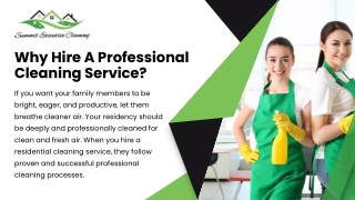 Hire A Professional Cleaning Service| Residential Cleaning Service Near Me