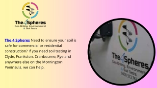 Residential Soil Testing Mornington Peninsula for Safe Construction