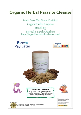 Organic Herbal Parasite Cleanse Guide