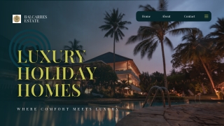 Holiday Homes in Scotland | Balcarres Estate