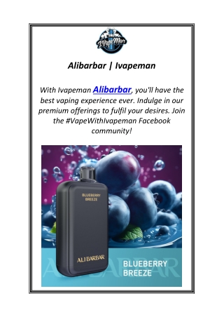 Alibarbar | Ivapeman