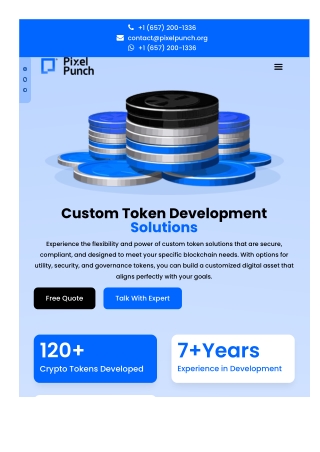 Token Development Service