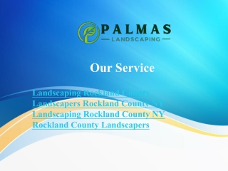 Landscaping Rockland County
