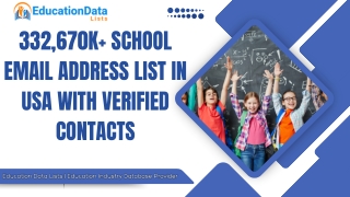 Benefits of Partnering With Education Data Lists for a School Email Address List
