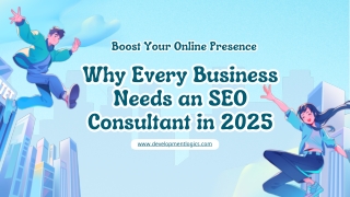 Why Every Business Needs an SEO Consultant in 2025