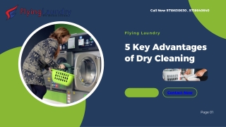 5 Key Advantages of Dry Cleaning