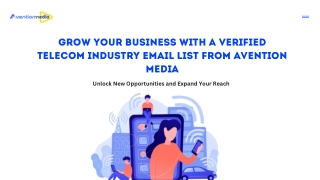 telecom-industry-email-list-pdf