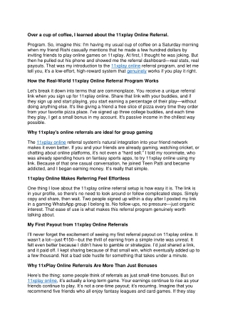 11xplay Online: Get Started on Your 2025 Adventure Here