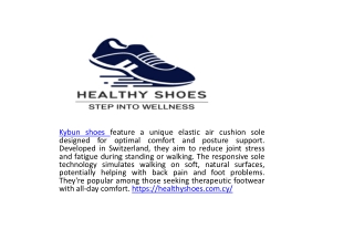 Orthopedic Kybun shoe Cyprus