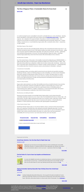 The Rise of Bagasse Plates A Sustainable Choice for Every Event