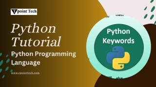 Python Tutorial | Python Programming Language - Tpointtech