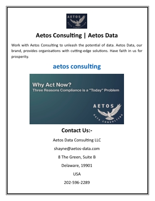 Aetos Consulting