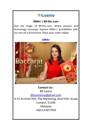 B9khr  B9-khr.com