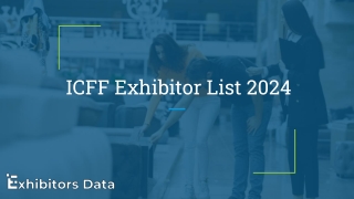 ICFF Exhibitor List 2025