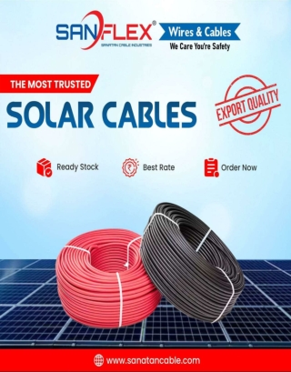 Premium Solar Cables – Efficient, Weather-Resistant Wiring for Reliable Solar Po