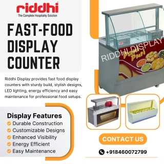 Maximizing Space with the Perfect Food Display Counter