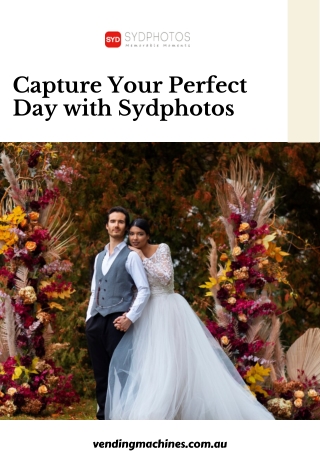 Capture Your Big Day with the Best Wedding Photography Sydney – Sydphotos