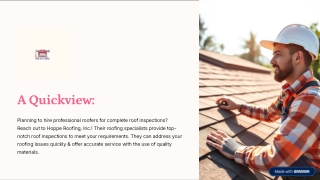 Complete Roof Inspection Top-Ranked Roofing Company in Worthington, MN
