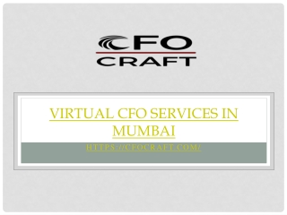 Virtual CFO Services in Mumbai