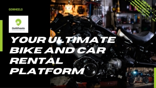 Bike on Rent in Bangalore