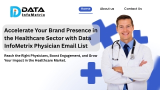 Accelerate Your Brand Presence in the Healthcare Sector with Our Physician List