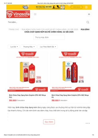 Mua bình chữa cháy dạng ném giá rẻ chính hãng