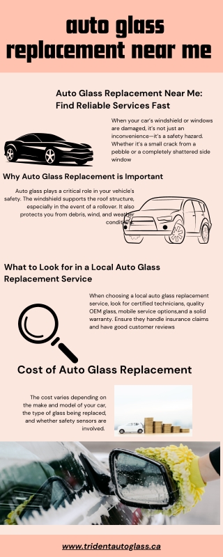 auto glass replacement near me